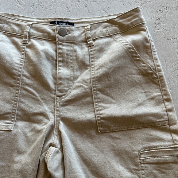 d. jeans khaki colored jean shorts size 12 - Picture 5 of 10
